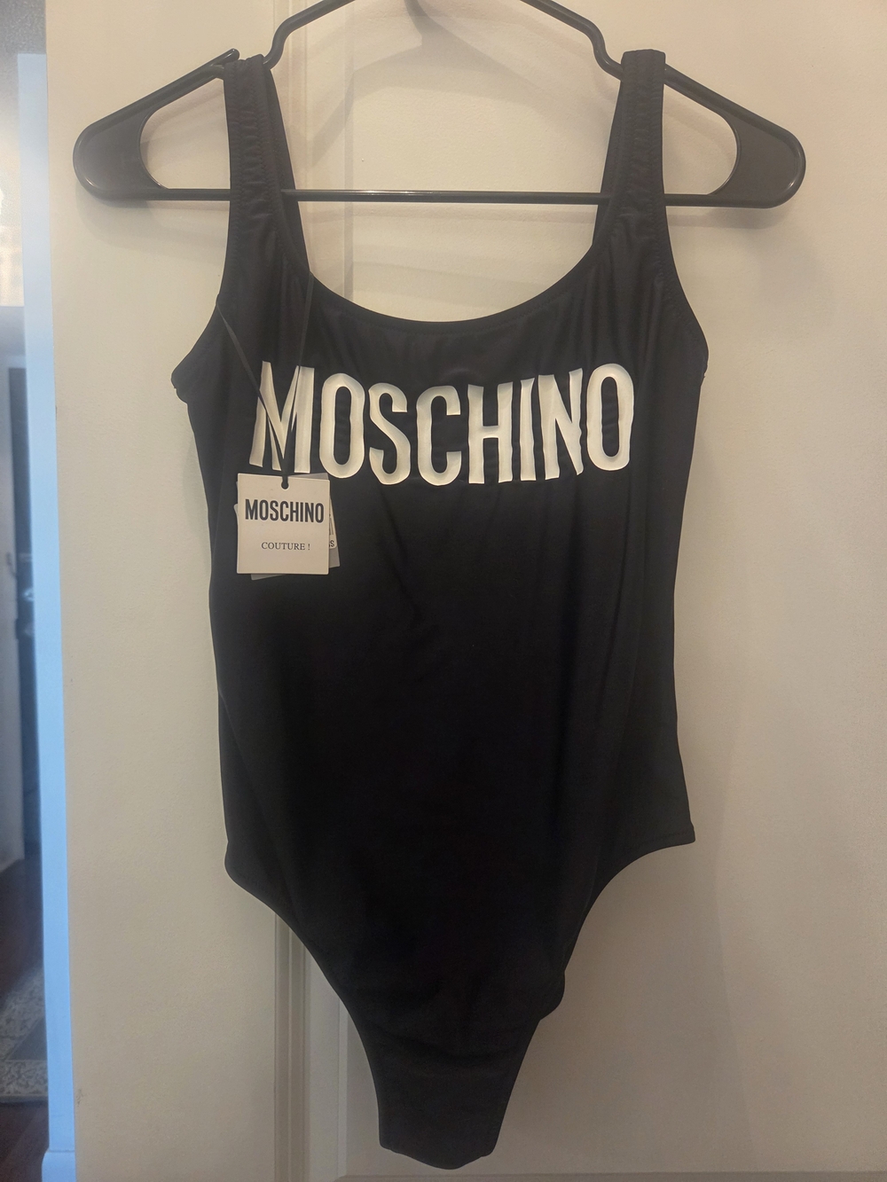 Moschino Black One-Piece Swimsuit